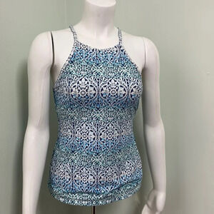 Helen Jon Racerback Tankini Top Size Small